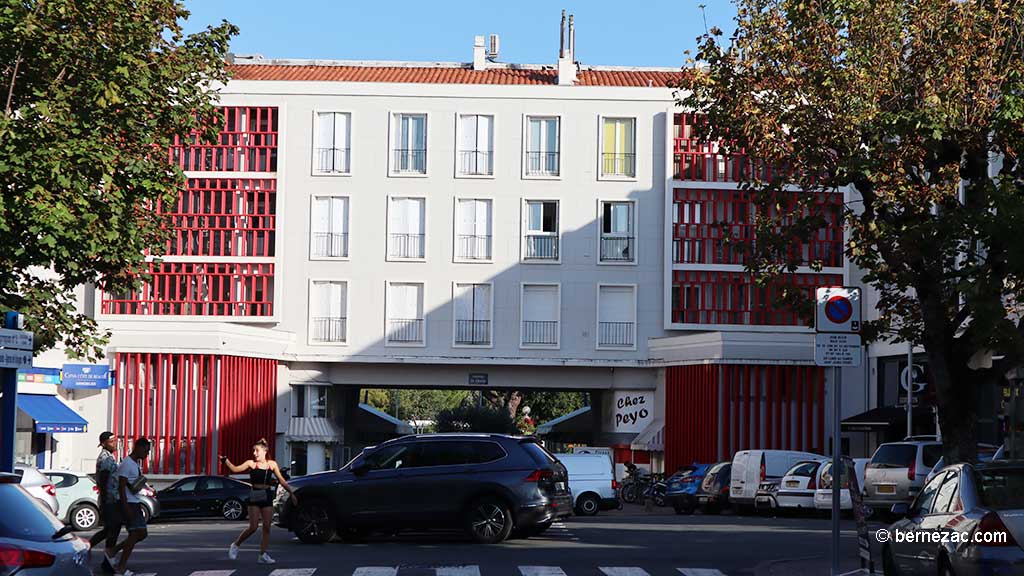 Royan côté ville, les U du Front de Mer