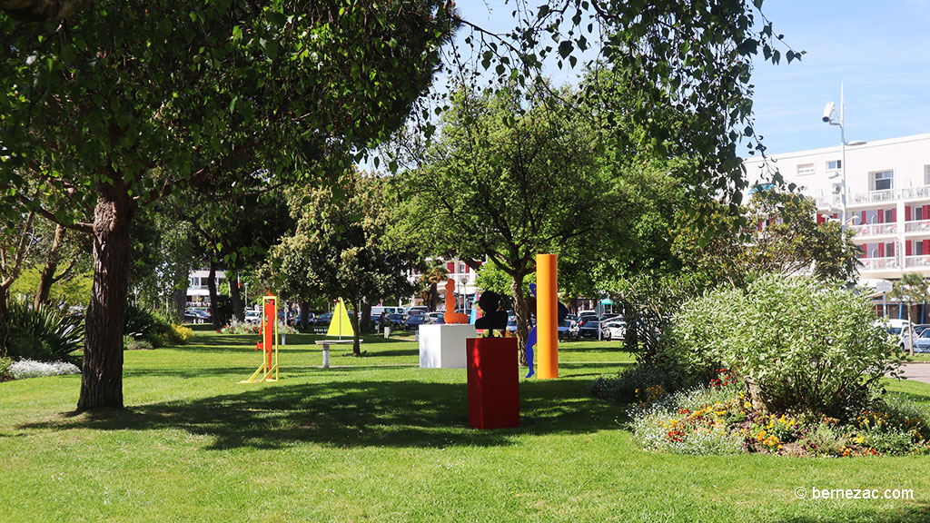 Royan, les jardins du Front de Mer