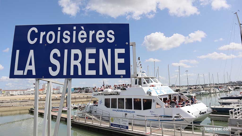 port de Royan croisières La Sirène