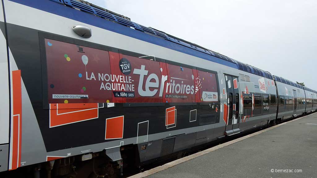 TER en gare de Royan