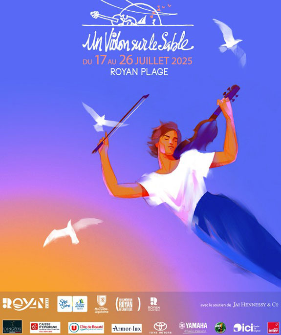 Royan, Violon sur le sable 2025