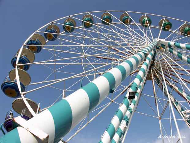 Royan, grande roue structure