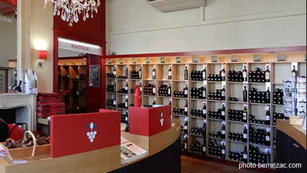 Maison du Vin de Saint-Emilion, la boutique