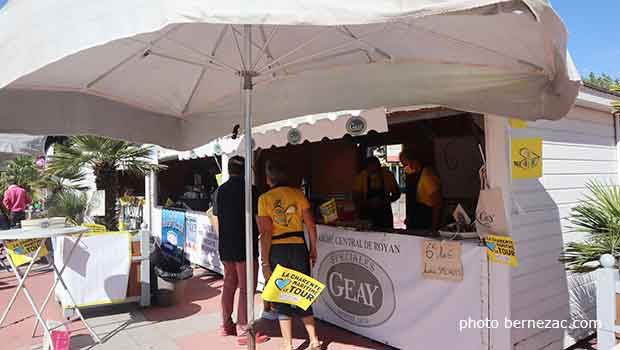 village tour de france Royan etape 10