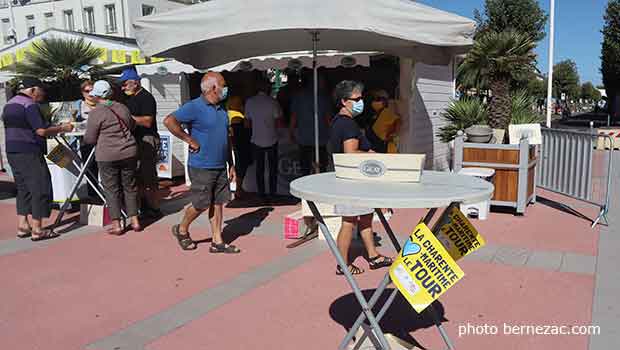 village tour de france Royan etape 10