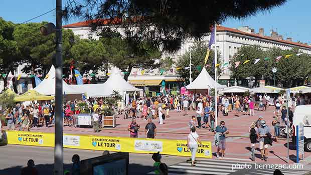 village tour de france Royan etape 10