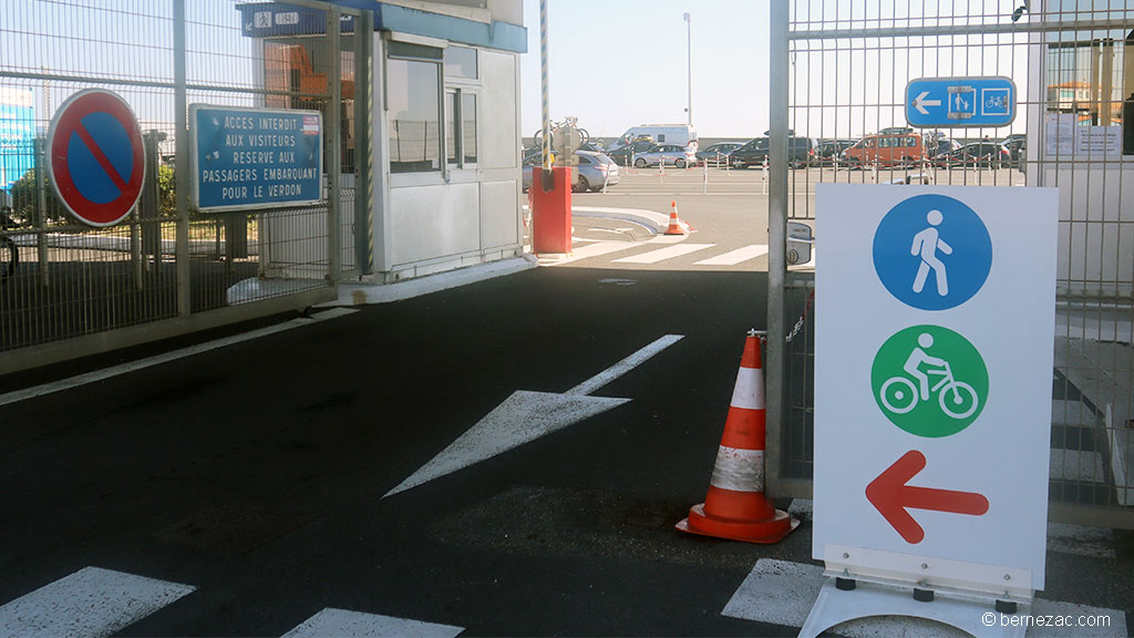 bac royan-Le Verdon gare embarquement Royan