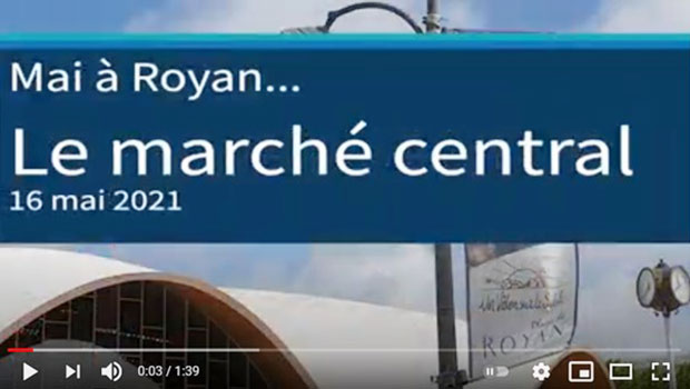 video marché de Royan