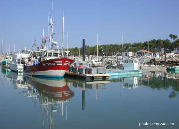 La Palmyre, le port