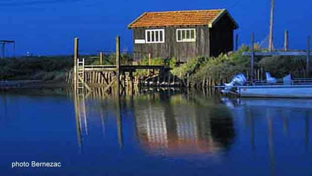 cabane La Tremblade, nuit sur La Grève