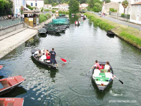 Coulon, retour des barques