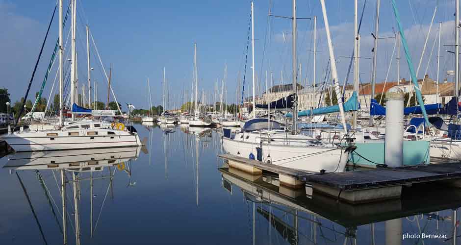 Mortagne-sur-Gironde, le port de plaisance