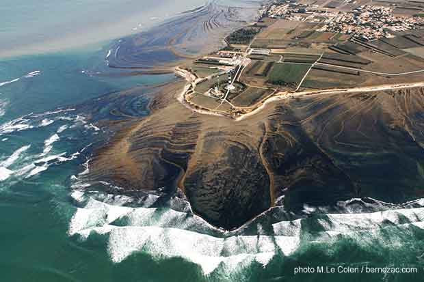 phare de Chassiron, vue aérienn