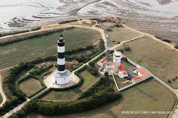 phare de Chassiron, vue aérienn