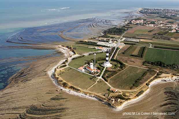 phare de Chassiron, vue aérienn