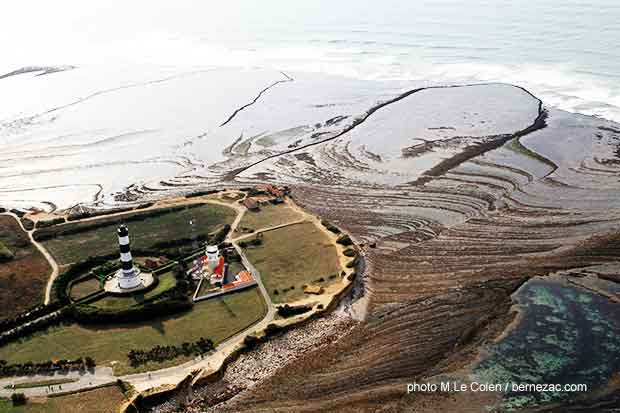 phare de Chassiron, vue aérienne