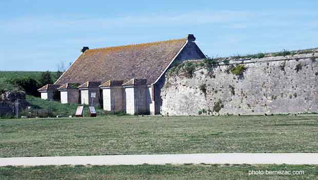 Le Château d'Oléron - La citadelle, la poudrière Saint-Nicolas