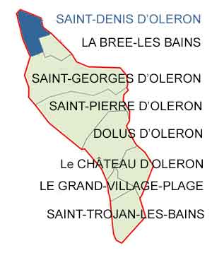 carte Oléron