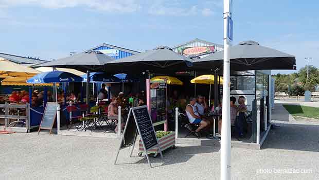 Saint-Denis d'Oléron, les restaurants sur le port