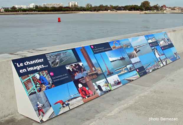 La Rochelle la passerelle Nelson Mandela