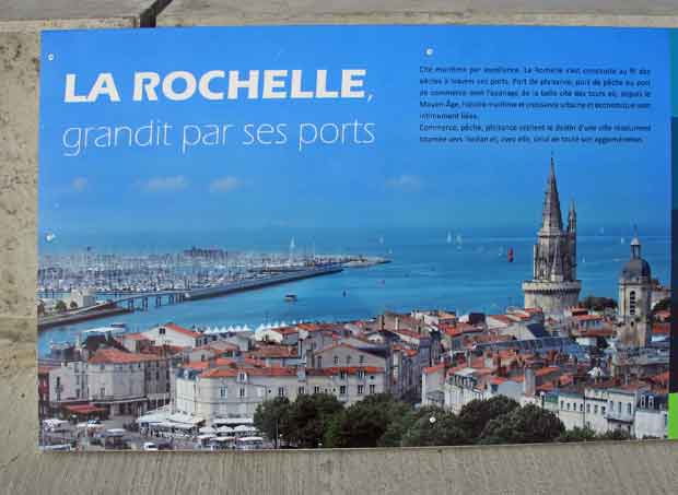 La Rochelle la passerelle Nelson Mandela