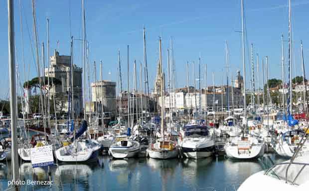 La Rochelle, le bassin à flot du Vieux Port