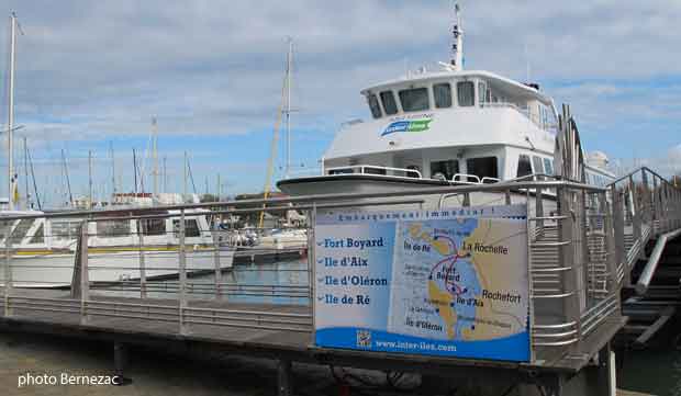 La Rochelle, promenades en mer