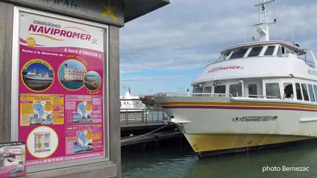 La Rochelle, vedettes promenades en mer