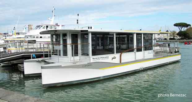 La Rochelle, le bus de mer électro-solaire