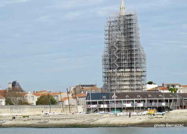 La Rochelle, restauration de la tour de la Lanterne