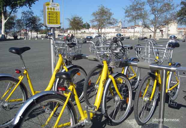 La Rochelle les vélos jaunes