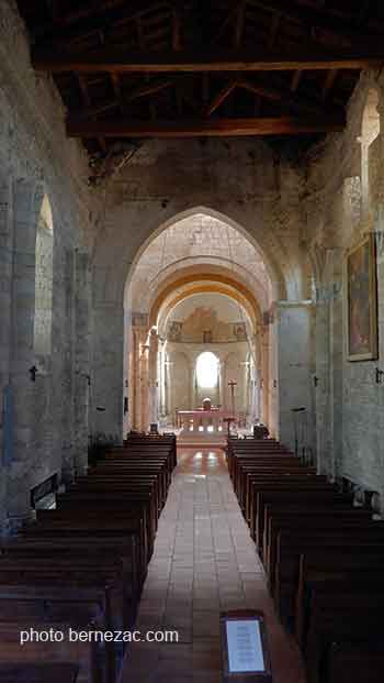 Mornac eglise saint-pierre nef