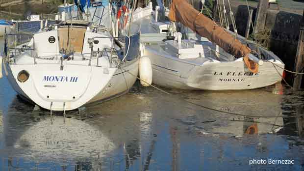 Mornac-sur-Seudre, dans le port