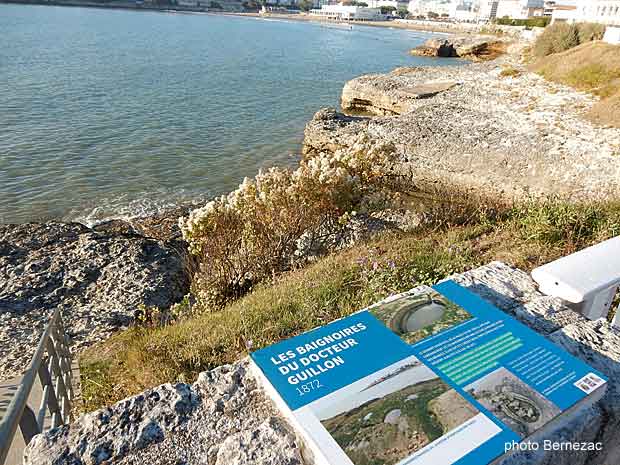 Royan Pontaillac, marée haute sur les baignoires