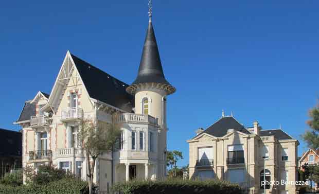 Royan, villas du boulevard Garnier