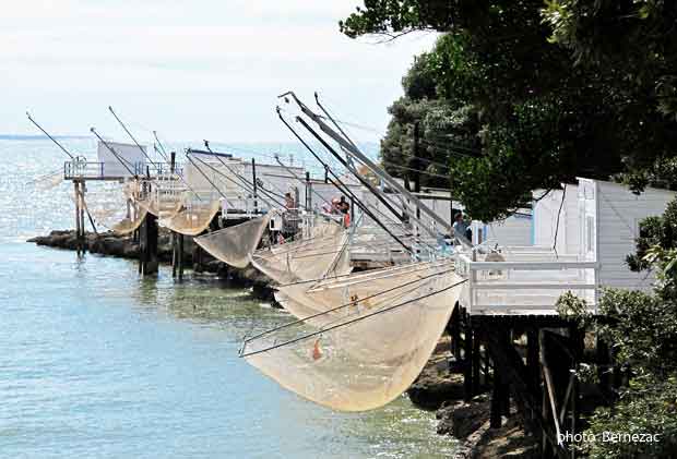 carrelets à Pontaillac