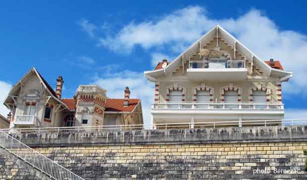 Royan Pontaillac, villas sur la corniche ouest