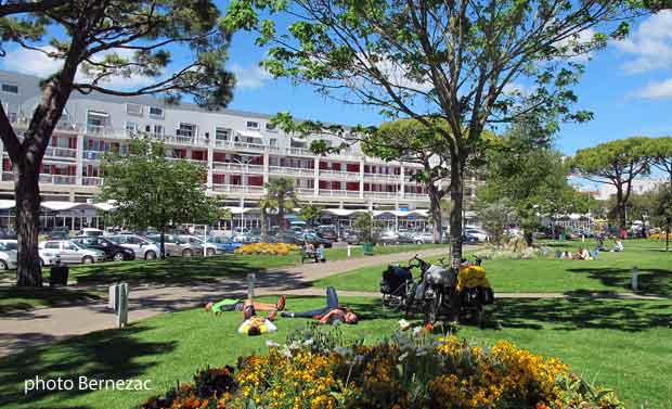 Royan, jardins du front de mer