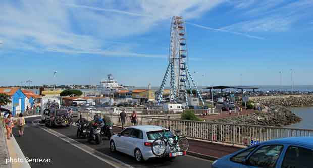 Royan Le Verdon, arrivée à la gare d'embarquement