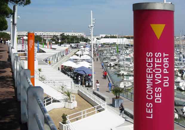 Royan, les voûtes du port