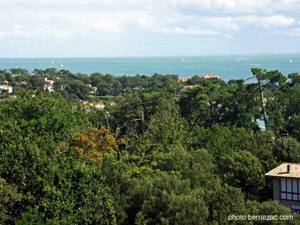 Saint-Palais-sur-Mer, vue du haut du Vieux Clocher