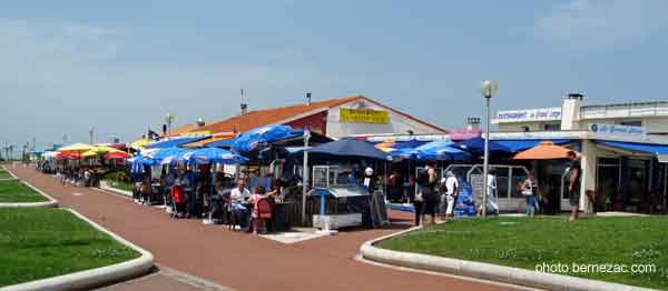 saint-palais-sur-mer, les restaurants de la Grande Côte