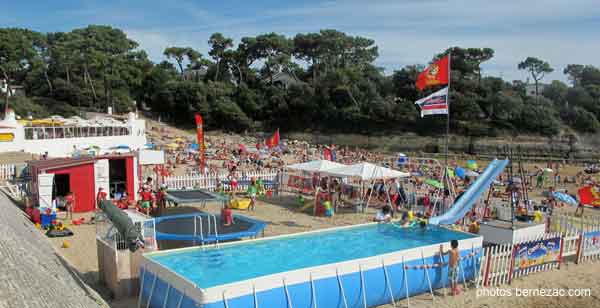 vaux-sur-mer, plage de nauzan, club