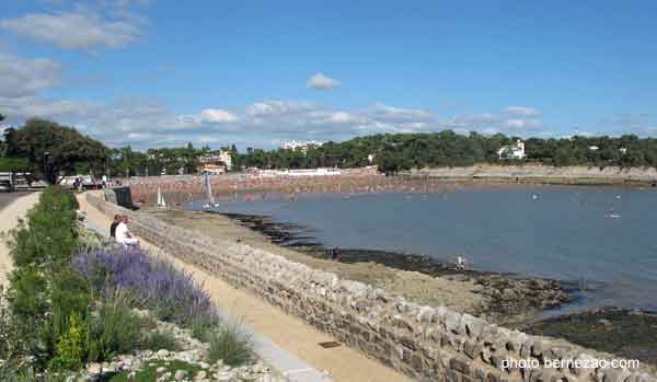 saint-palais-sur-mer, corniche de Nauzan et plage