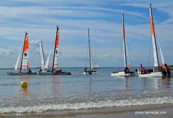 Saint-Palais-sur-Mer, voile à Nauzan