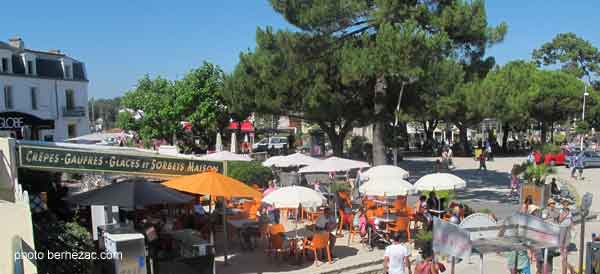 saint-palais-sur-mer, place de l'océan