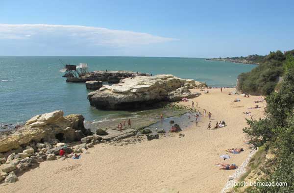 saint-palais-sur-mer et le sentier des oierrières