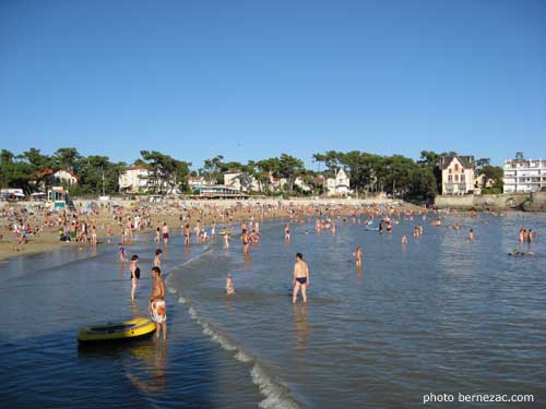 Saint-Palais-sur-Mer, plage du centre-ville 