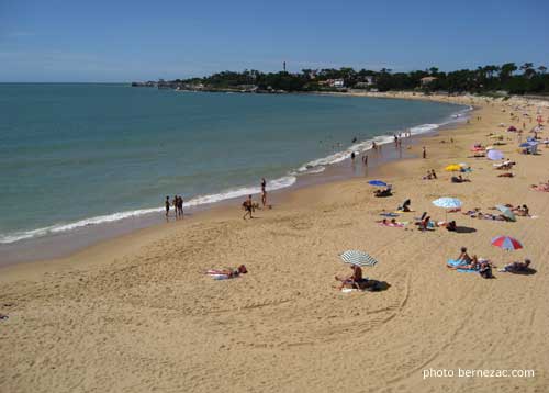 Saint-Palais-sur-Mer, plage du Platin