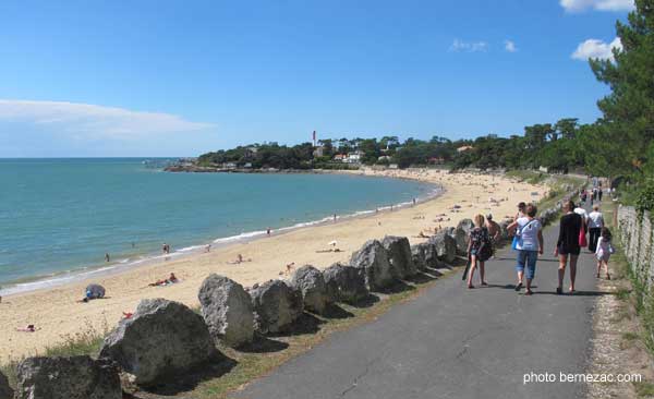 Saint-Palais-sur-Mer, promenade du Platin